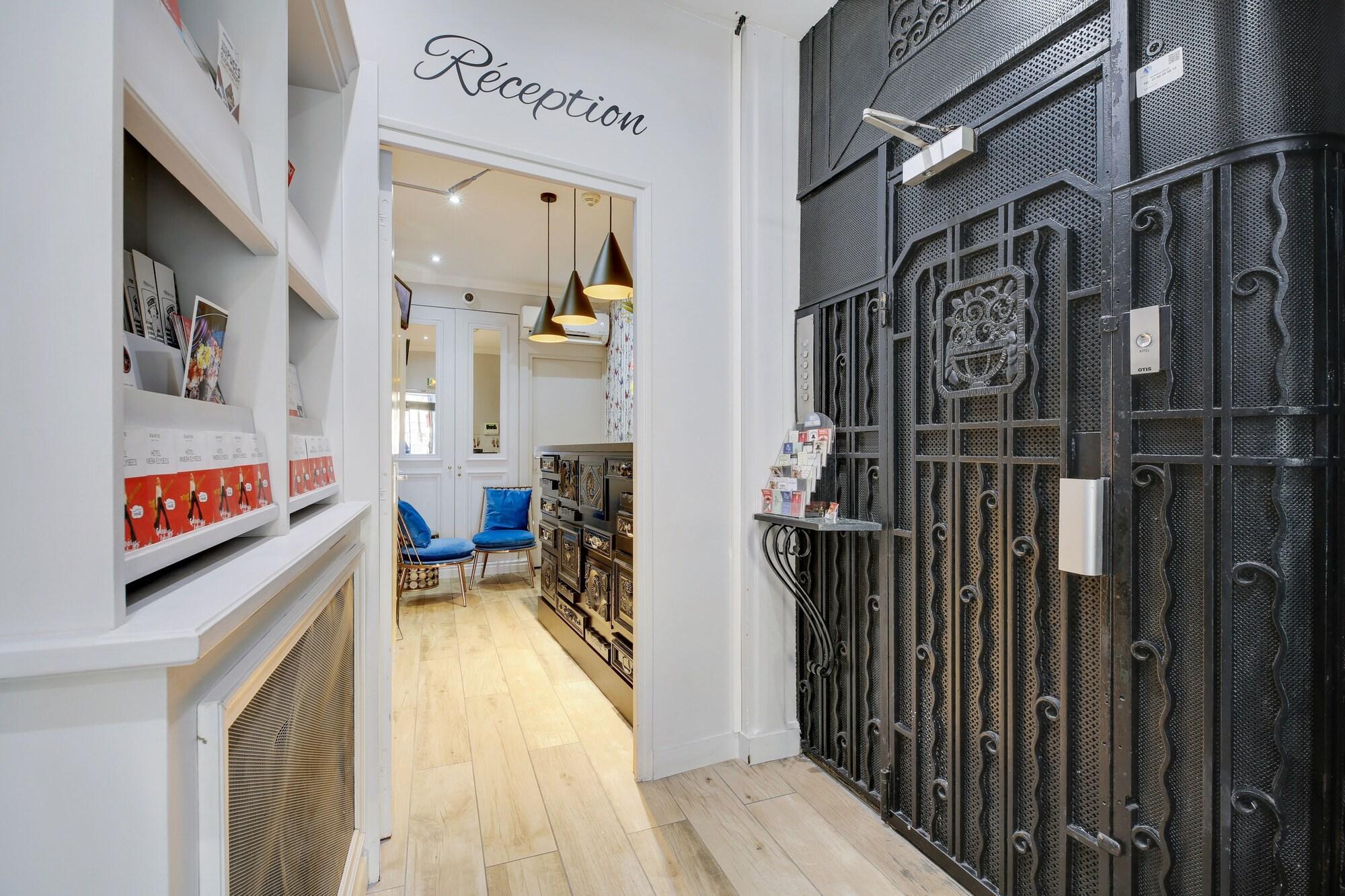 Hotel Riviera Elysees Париж Экстерьер фото